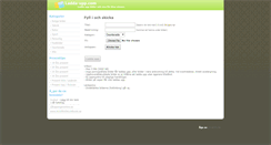 Desktop Screenshot of ladda-upp.com